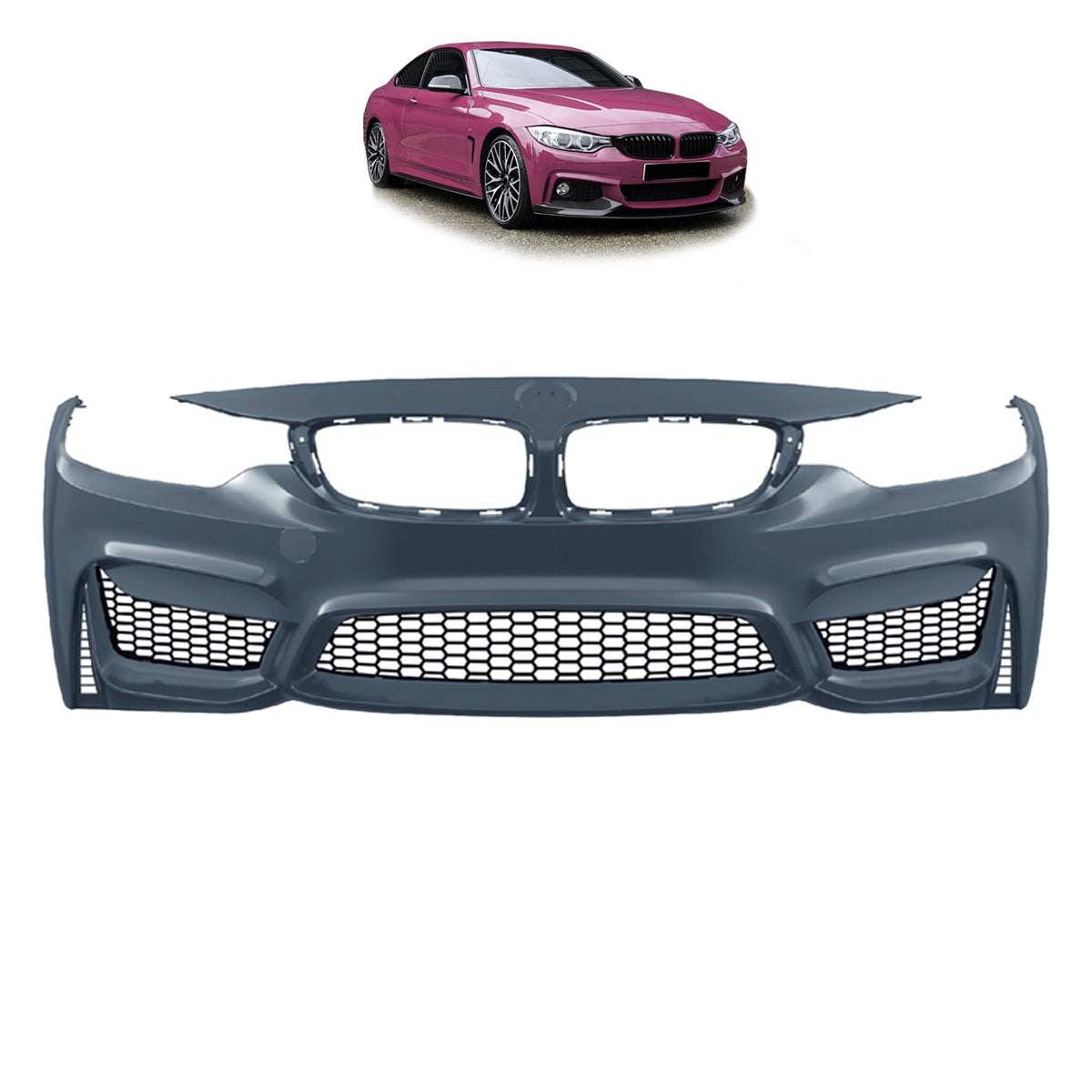 Frontstoßstange mit PDC mit SRA passend für BMW 4 Series F32 F33 F36 2013-2021 – Ansicht 1