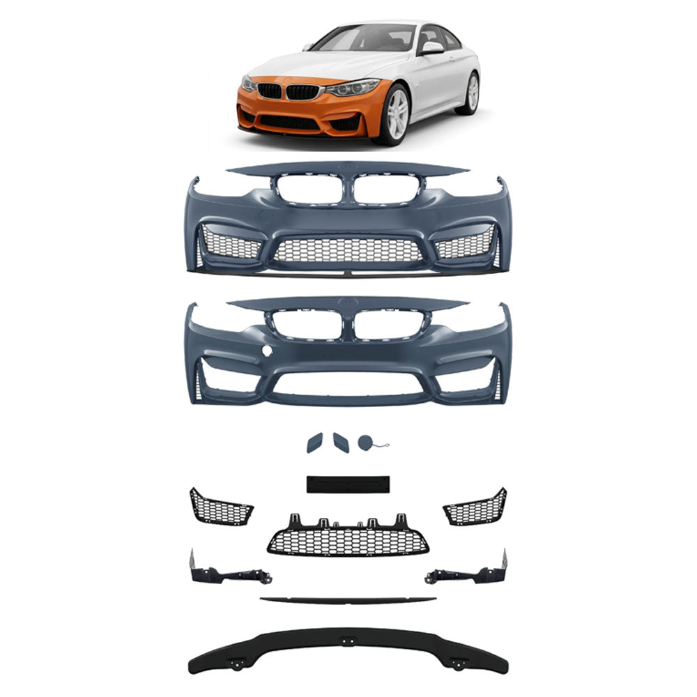 Frontstoßstange mit PDC mit SRA passend für BMW 4 Series F32 F33 F36 2013-2021 – Ansicht 1