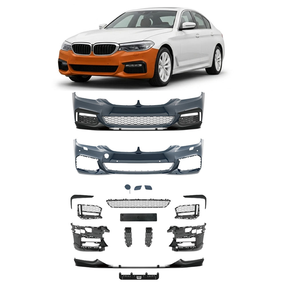 Frontstoßstange M-Tech mit PDC mit SRA passend für BMW 5er G30 G31 2016-2020 – Ansicht 1