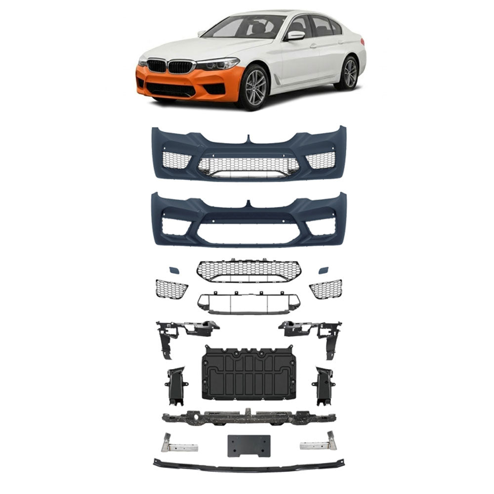 Frontstoßstange mit PDC mit SRA passend für BMW 5er G30 G31 2016-2020 – Ansicht 1