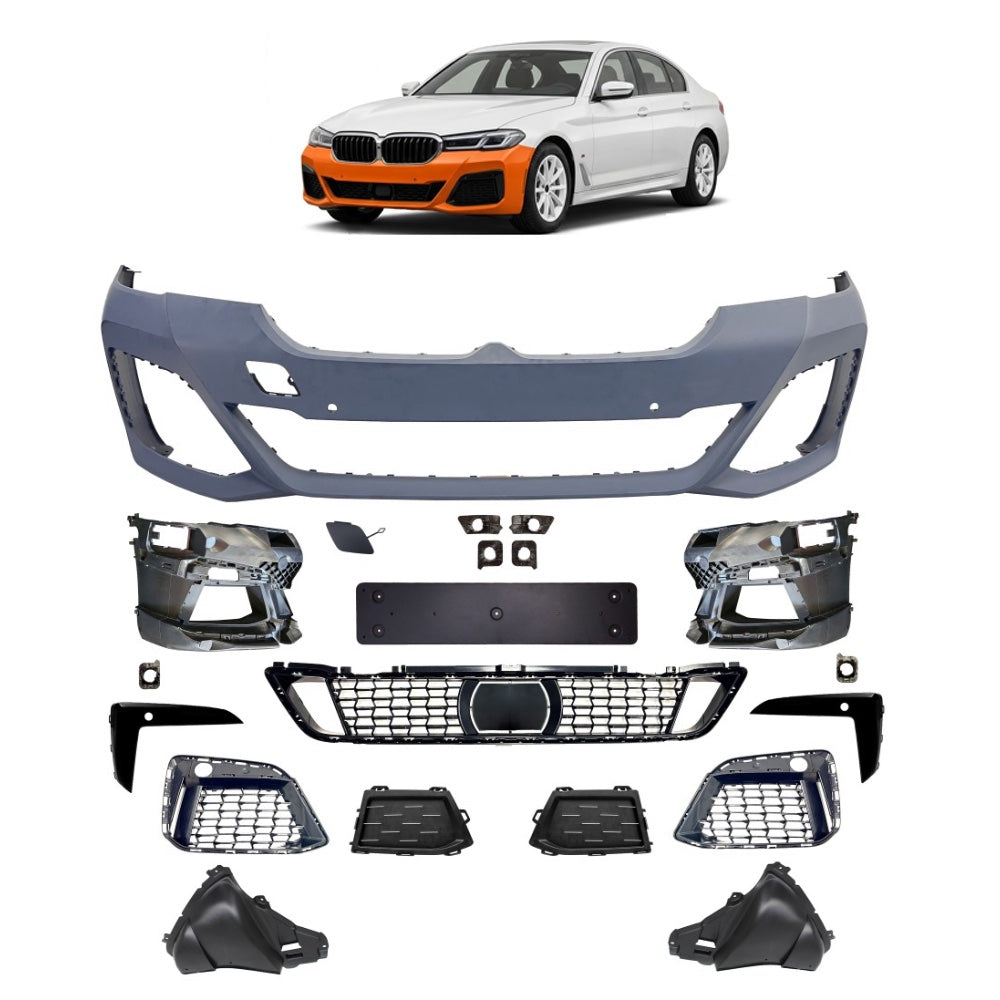 Frontstoßstange mit PDC passend für BMW 5er G30 G31 Facelift 2021-2023 – Ansicht 1