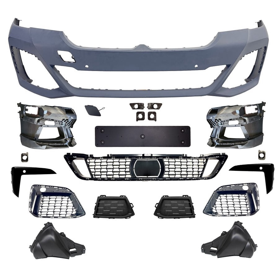Frontstoßstange mit PDC passend für BMW 5er G30 G31 Facelift 2021-2023 – Ansicht 2