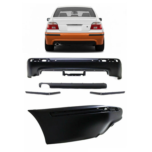Heckstoßstange M-Tech mit PDC mit Diffusor passend für BMW 5er E39 1996-2003 – Ansicht 1