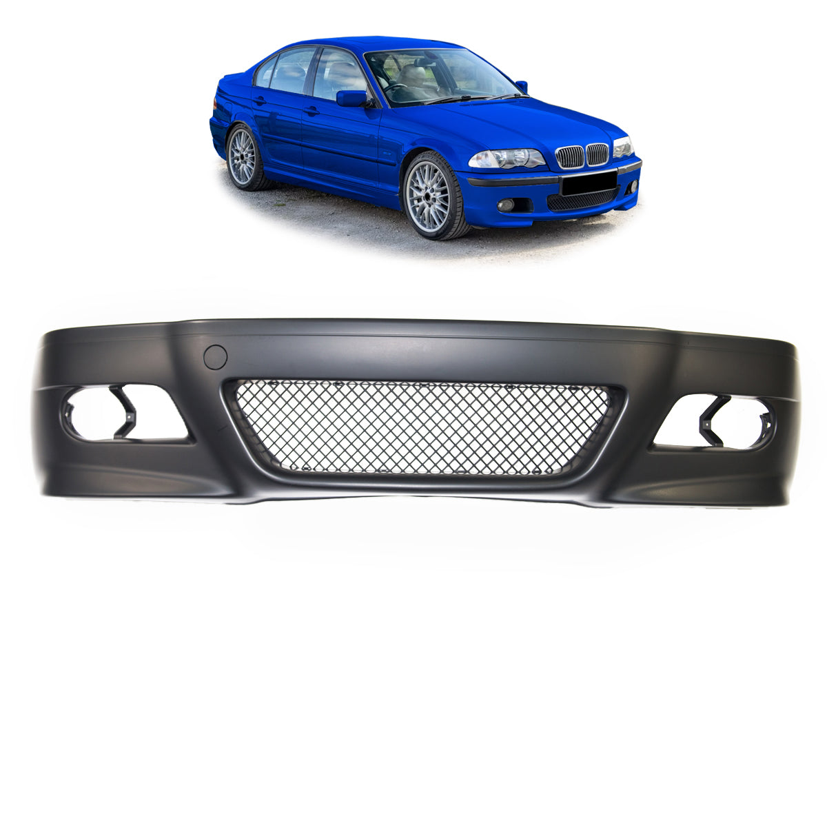 Frontstoßstange passend für BMW 3er E46 1998-2005 – Ansicht 1