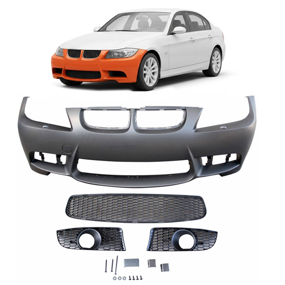 Frontstoßstange passend für BMW 3er E90 E91 2005-2008 Vor-Facelift – Ansicht 1