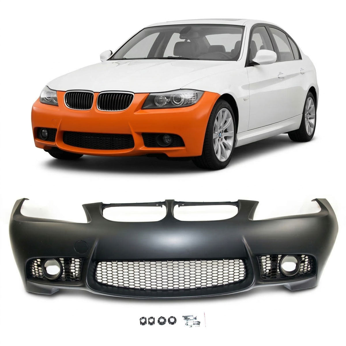 Frontstoßstange passend für BMW 3er E90 E91 Facelift 2008-2011 – Ansicht 1