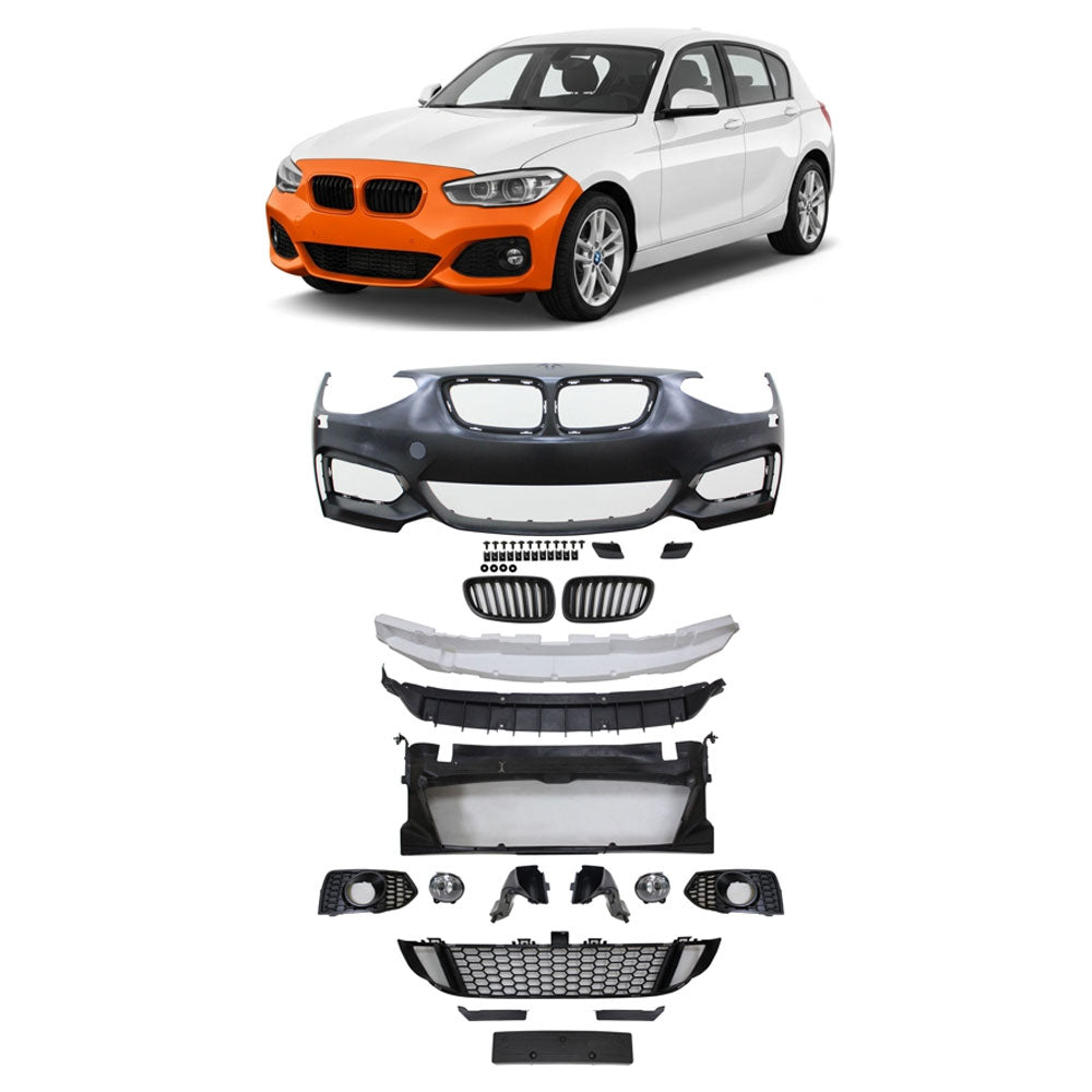 Frontstoßstange mit PDC mit SRA passend für BMW 1er F20 F21 2011-2015 – Ansicht 1