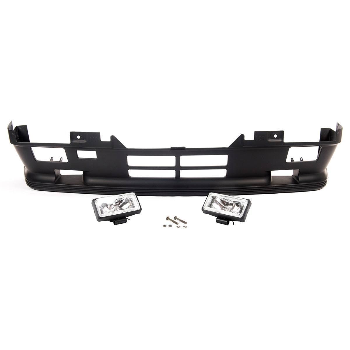 Frontstoßstange mit Nebelscheinwerfer-Aufnahme passend für BMW 3er E30 1982-1987 – Ansicht 2