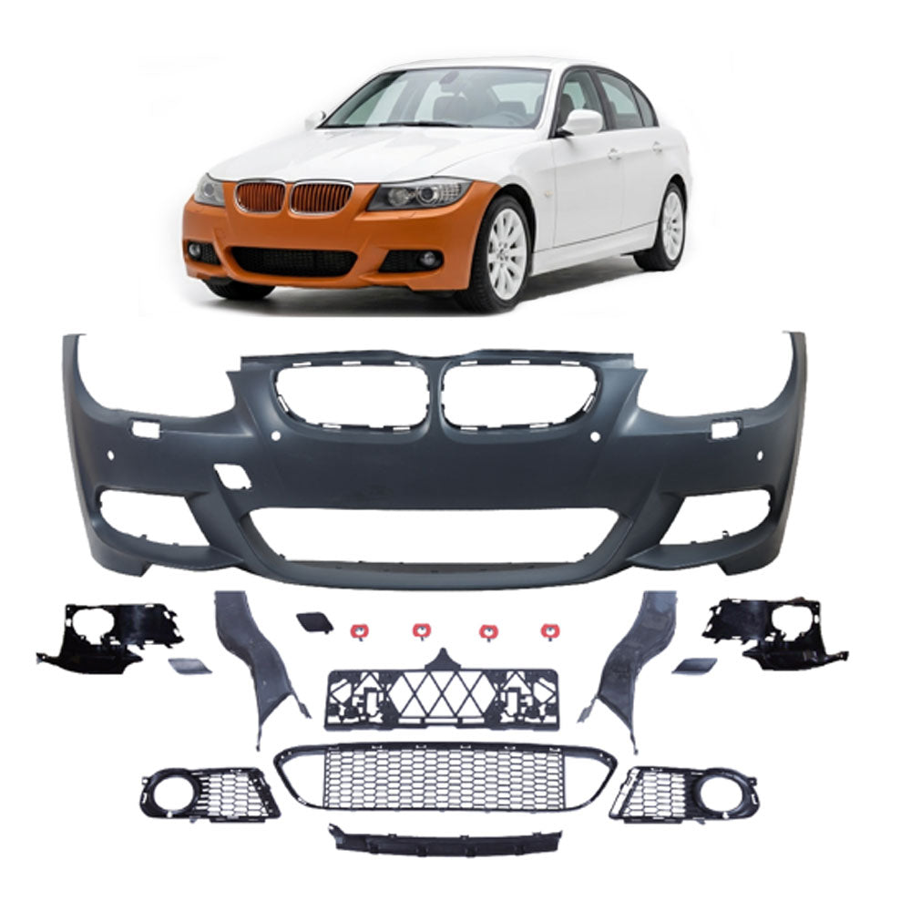 Frontstoßstange M-Tech mit PDC mit SRA passend für BMW 3er E92 E93 2010-2013 – Ansicht 1