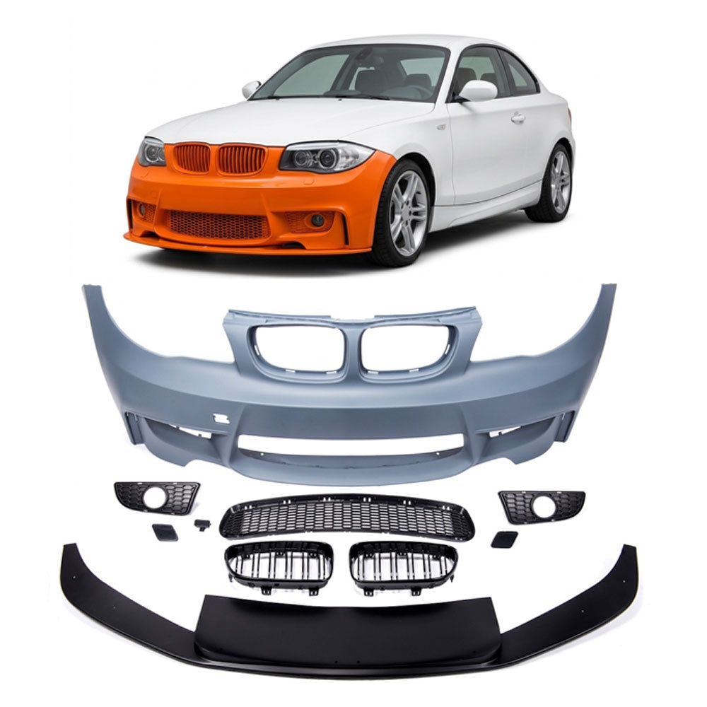 Frontstoßstange passend für BMW 1er (E81 E87 E88 E82) 2004-2011 – Ansicht 1