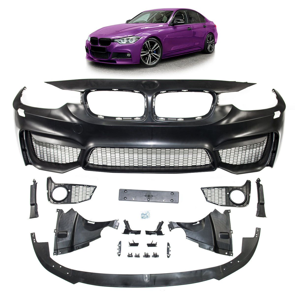 Frontstoßstange passend für BMW 3er F30 F31 2011-2018 – Ansicht 1