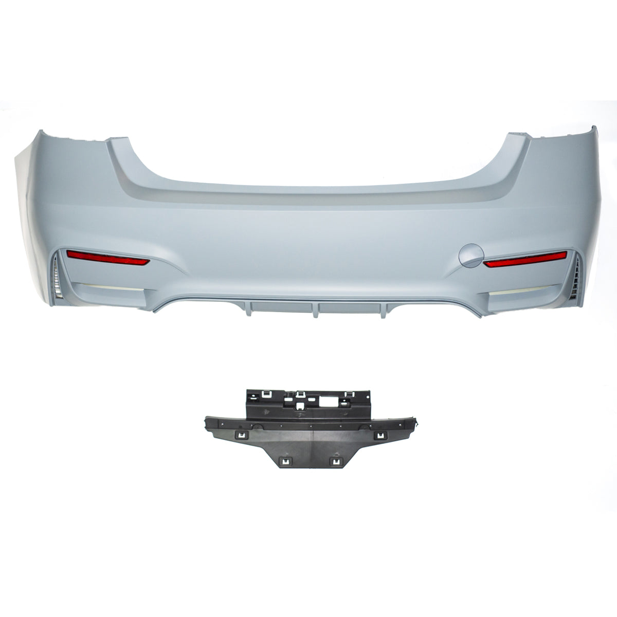 Heckstoßstange ohne PDC passend für BMW 3er F30 Limousine 2012-2018 – Ansicht 2