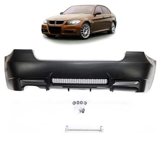 Heckstoßstange passend für BMW 3er E90 Limousine 2005-2011 – Ansicht 1