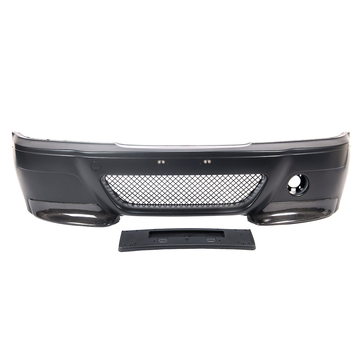 Frontstoßstange mit Frontsplitter passend für BMW 3er E46 Limousine Touring 00-06 – Ansicht 2