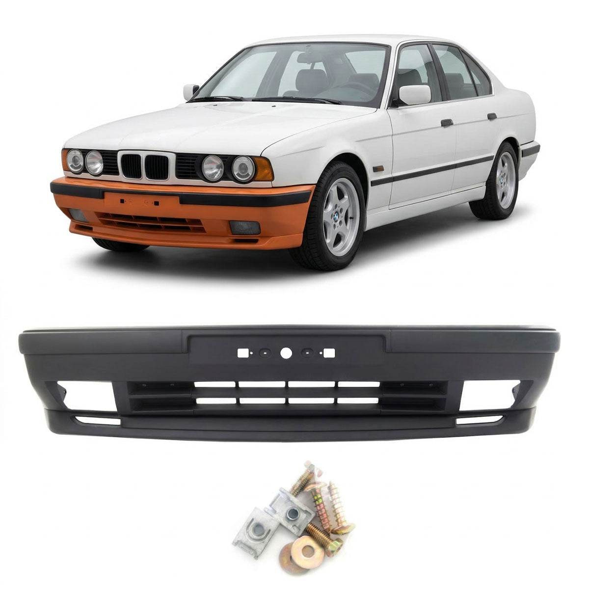 Frontstoßstange passend für BMW 5er E34 1987-1997 – Ansicht 1