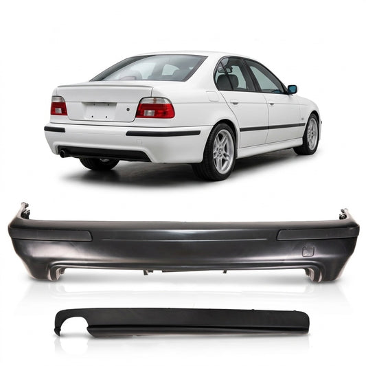 Heckstoßstange ohne PDC passend für BMW 5er E39 Limousine 1995-2003 M-Tech – Ansicht 1