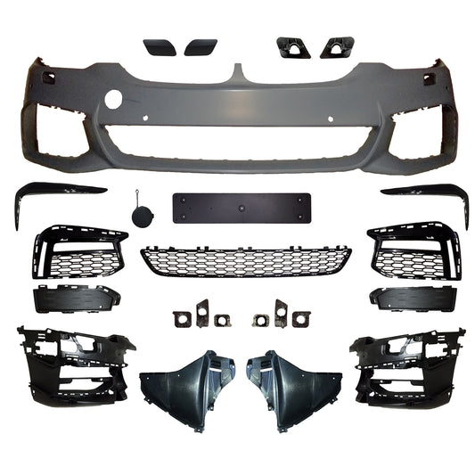 Frontstoßstange mit PDC mit SRA passend für BMW 5er G30 G31 2016-2020 – Ansicht 1