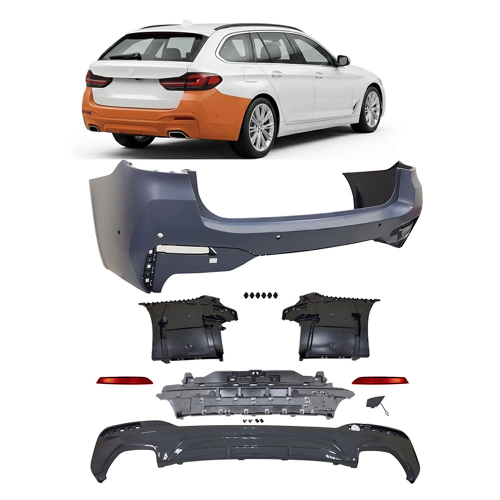 Heckstoßstange M-Tech passend für BMW 5er G31 Touring 2020-2023 – Ansicht 1
