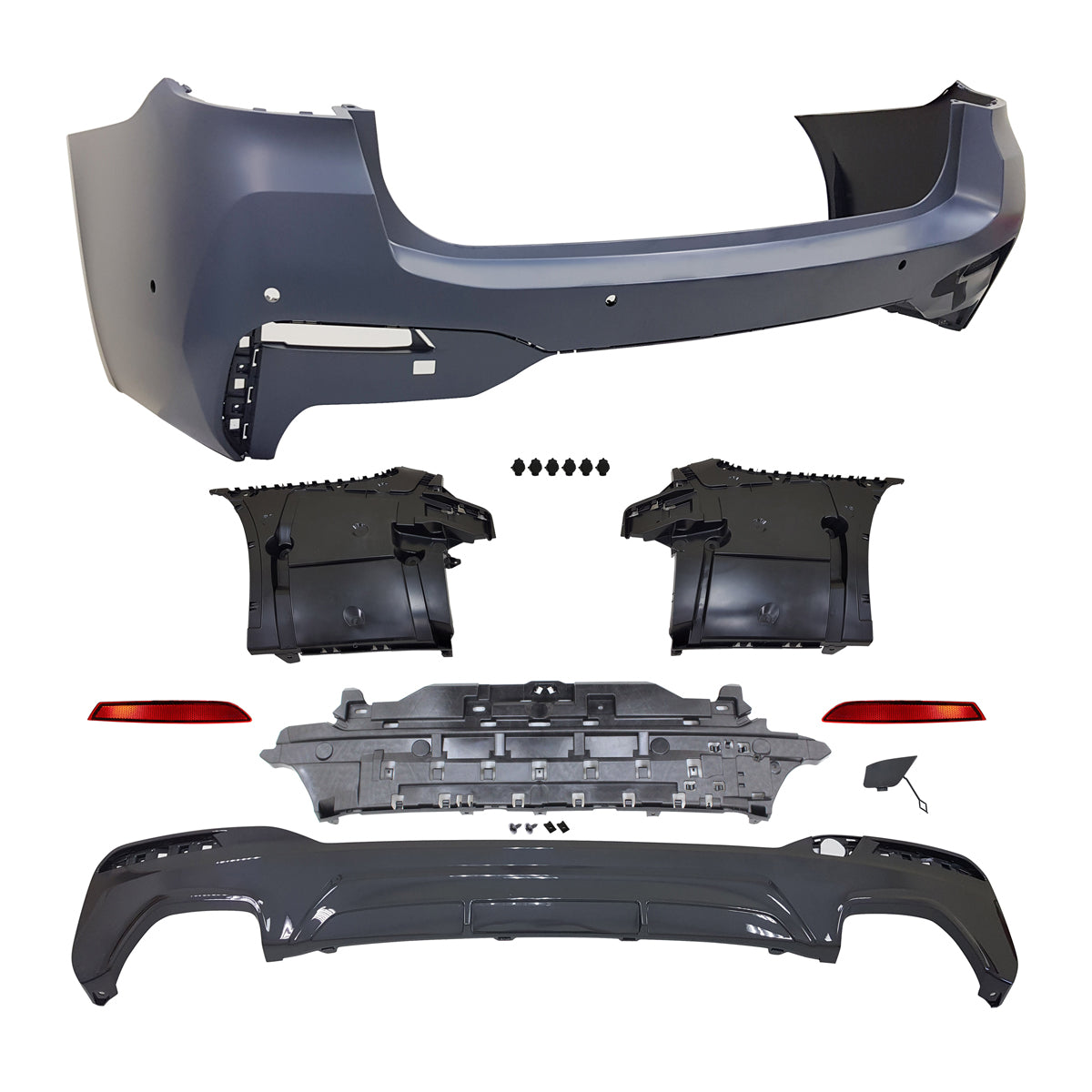 Heckstoßstange M-Tech passend für BMW 5er G31 Touring 2020-2023 – Ansicht 2