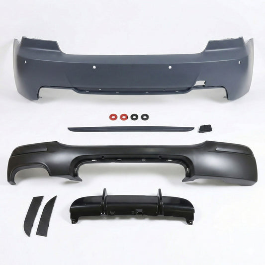 Heckstoßstange mit PDC mit Diffusor passend für BMW 3er E92 E93 2006-2013 – Ansicht 1