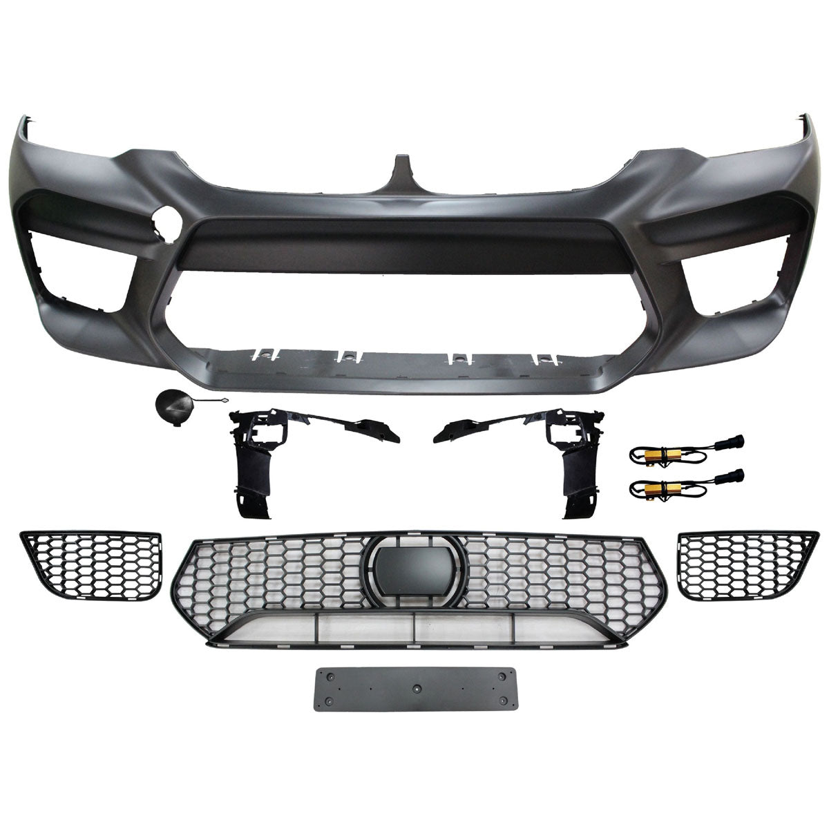 Frontstoßstange mit PDC mit SRA passend für BMW 5er G30 G31 2016-2020 – Ansicht 2