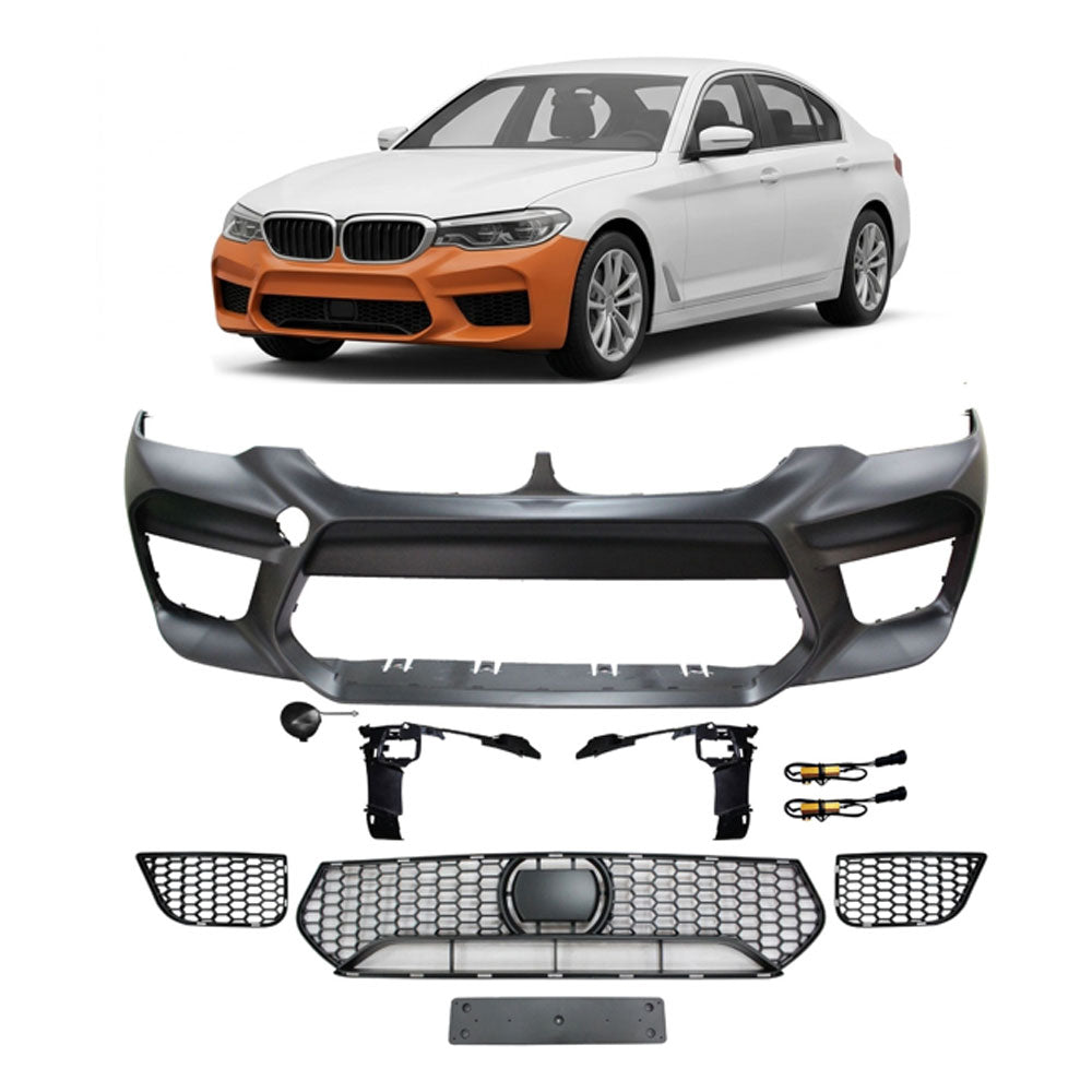 Frontstoßstange mit PDC mit SRA passend für BMW 5er G30 G31 2016-2020 – Ansicht 1