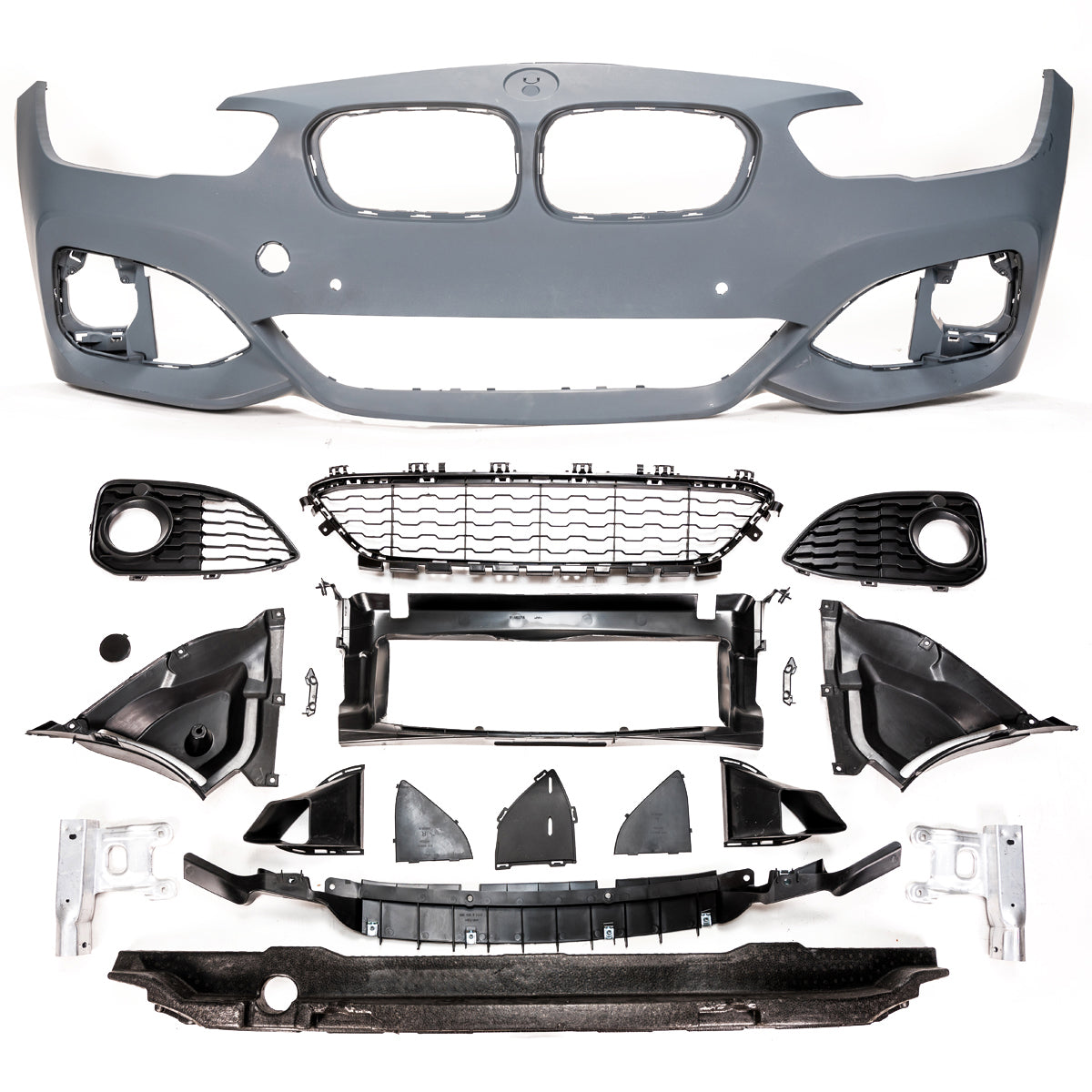 Frontstoßstange M-Tech mit PDC passend für BMW 1er F20 F21 Schrägheck 15-19 – Ansicht 2