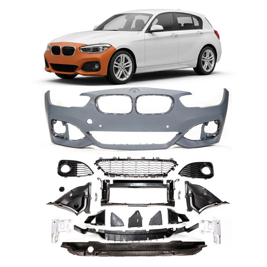 Frontstoßstange M-Tech mit PDC passend für BMW 1er F20 F21 Schrägheck 15-19 – Ansicht 1