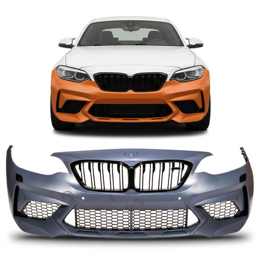 Frontstoßstange mit PDC mit SRA passend für BMW 2 Series F22 F23 2014-2021 – Ansicht 1