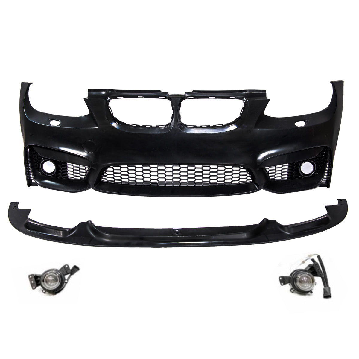 Frontstoßstange mit PDC mit SRA mit Nebelscheinwerfer-Aufnahme passend für BMW 3er E92 E93 2006-2010 – Ansicht 2