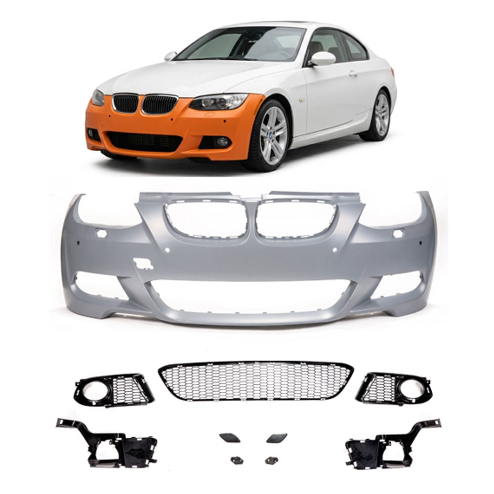 Frontstoßstange M-Tech mit PDC mit SRA passend für BMW 3er E92 E93 2006-2010 – Ansicht 1