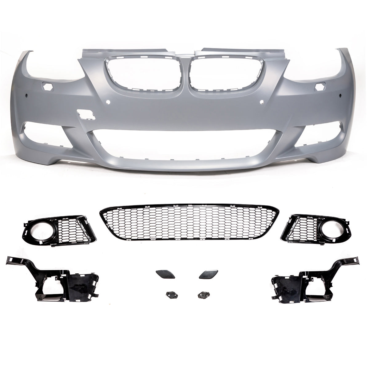 Frontstoßstange M-Tech mit PDC mit SRA passend für BMW 3er E92 E93 2006-2010 – Ansicht 2