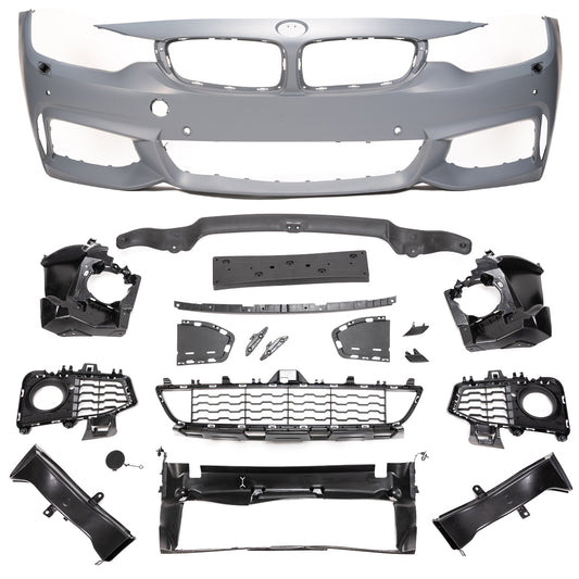 Frontstoßstange M-Tech mit PDC mit SRA passend für BMW 4 Series F32 F33 F36 2013-2020 – Ansicht 1