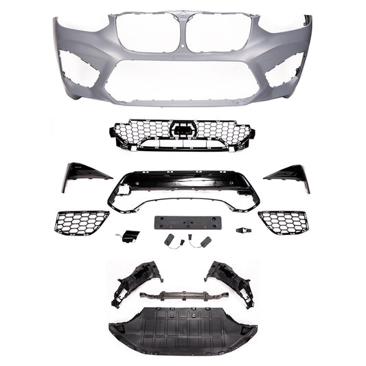 Frontstoßstange mit PDC mit SRA passend für BMW X3 G01 X4 G02 2017-2021 – Ansicht 1