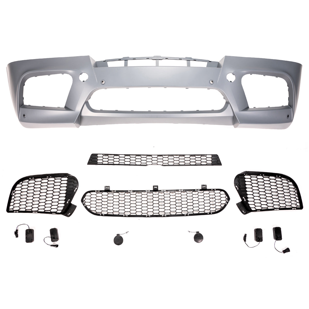 Frontstoßstange mit PDC mit SRA passend für BMW X5 E70 2010-2013 – Ansicht 2