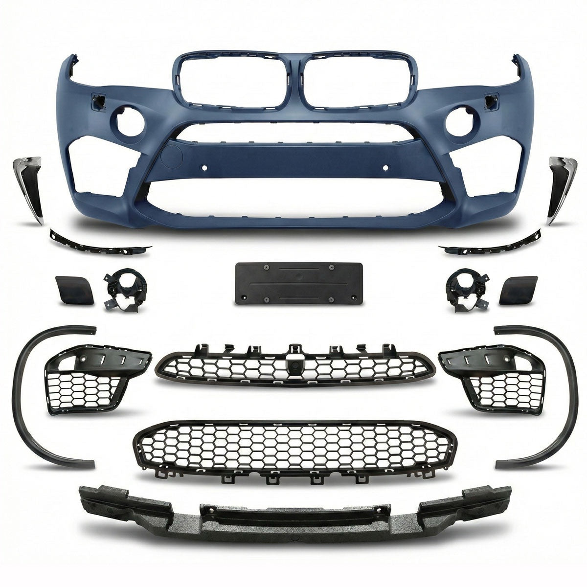 Frontstoßstange mit PDC mit SRA passend für BMW X5 F15 F85 2013-2018 – Ansicht 2
