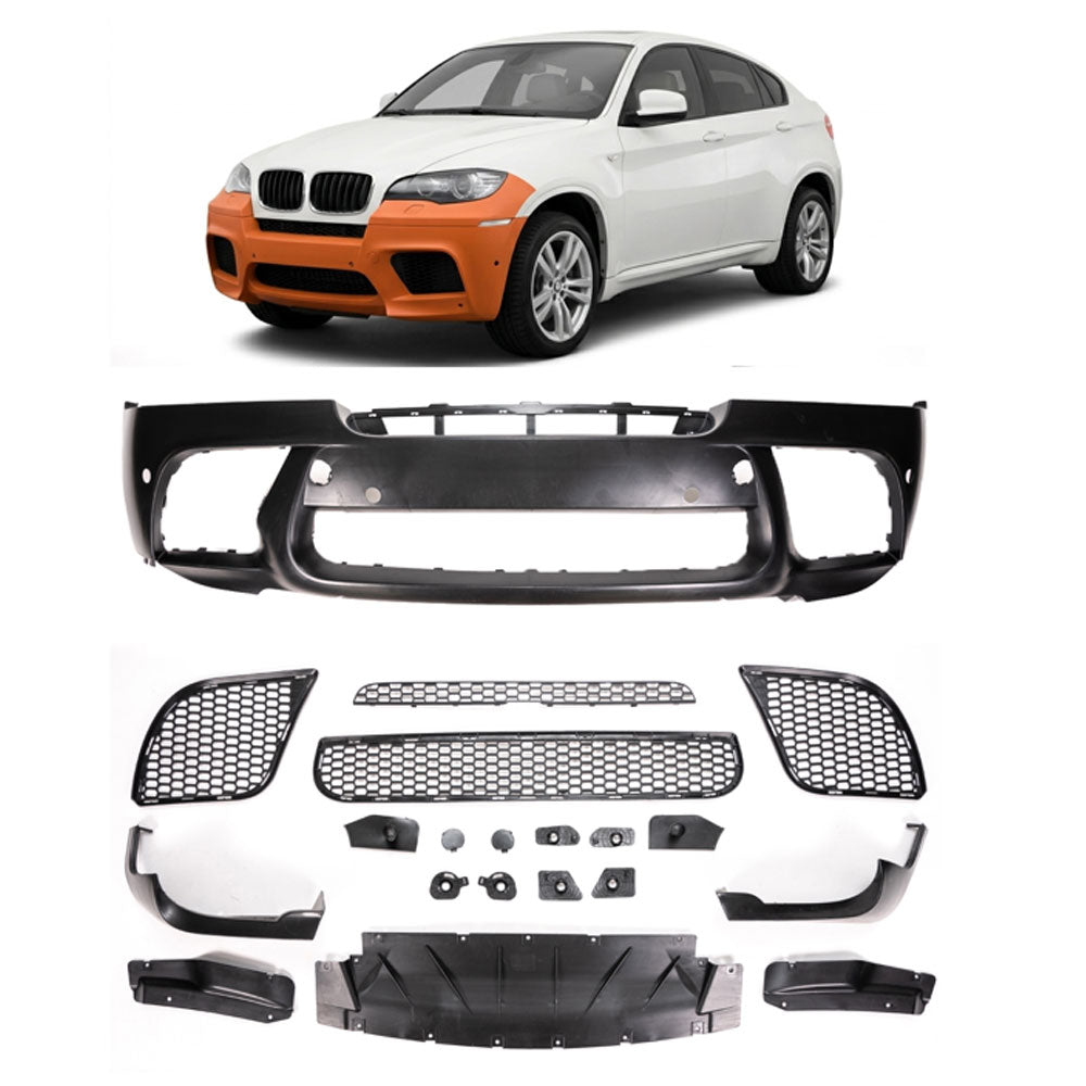 Frontstoßstange mit PDC mit SRA passend für BMW X6 E71 2007-2014 – Ansicht 1