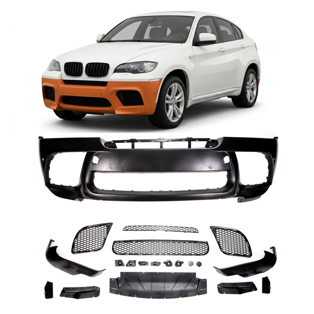 Frontstoßstange mit PDC mit SRA passend für BMW X6 E71 2007-2014 – Ansicht 1