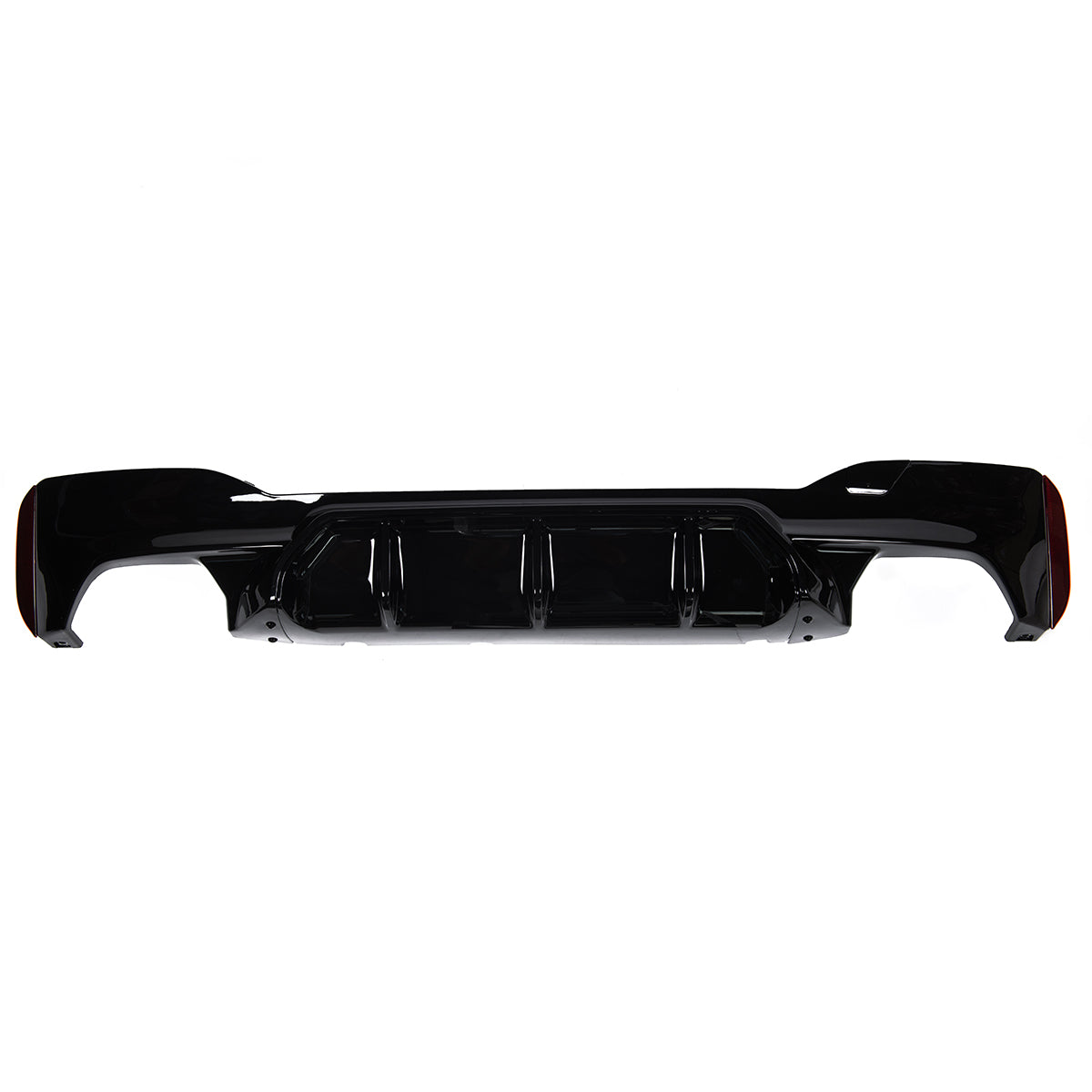 Heckstoßstange mit PDC mit Diffusor passend für BMW 5er F10 Limousine 2009-2016 – Ansicht 4
