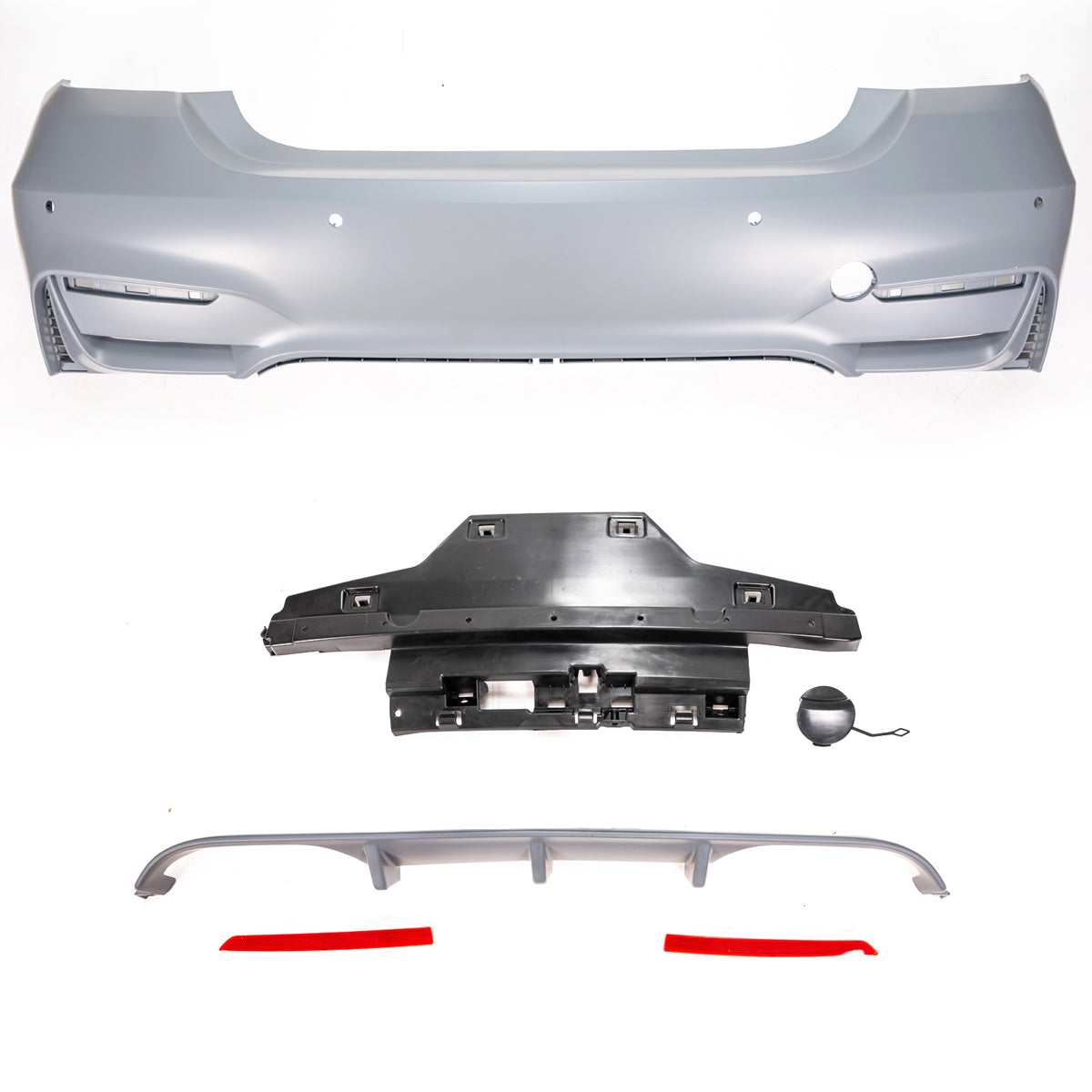 Heckstoßstange mit PDC passend für BMW 4 Series F32 F33 2013-2020 – Ansicht 1