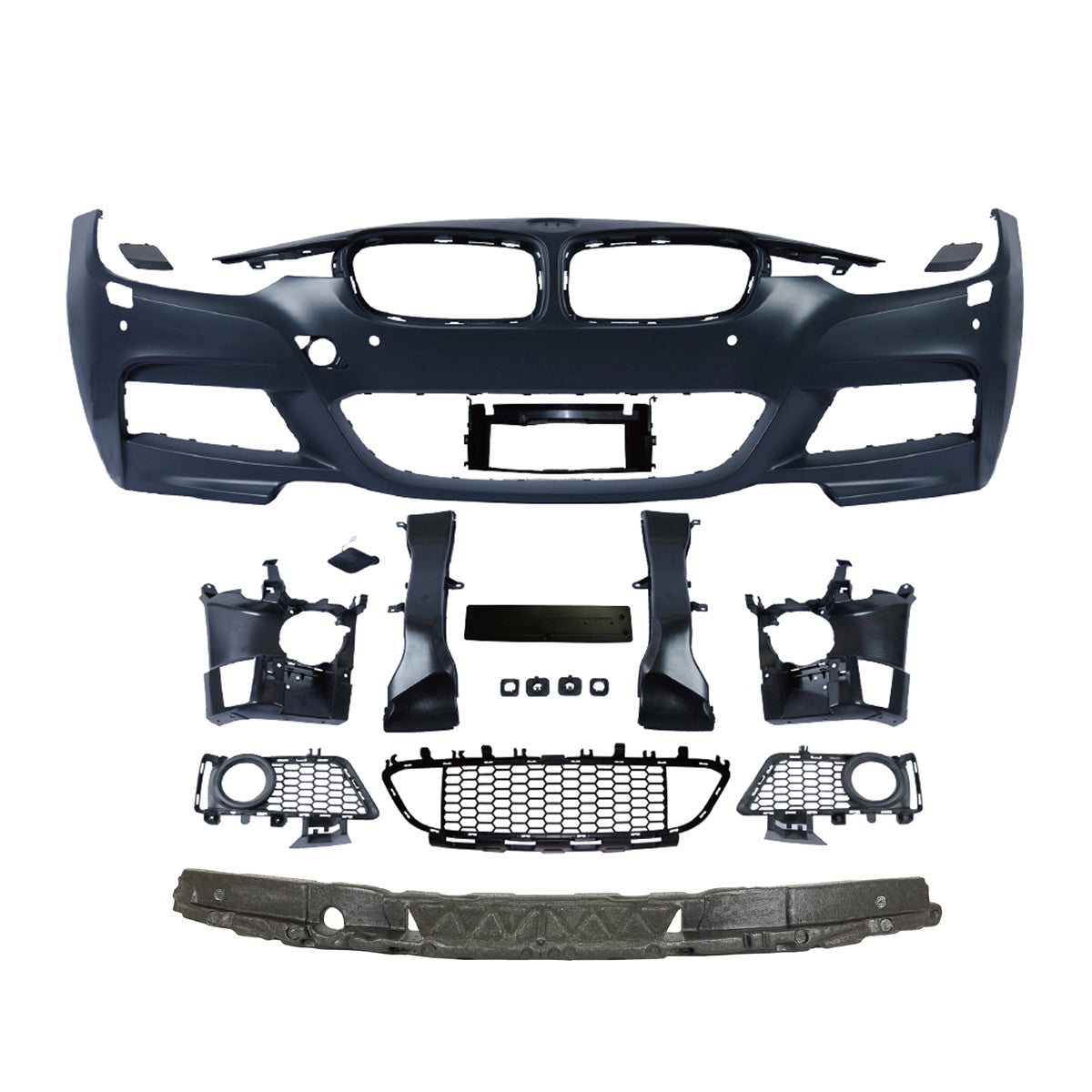 Frontstoßstange passend für BMW 3er F30 F31 2012-2018 PDC SRA – Ansicht 2