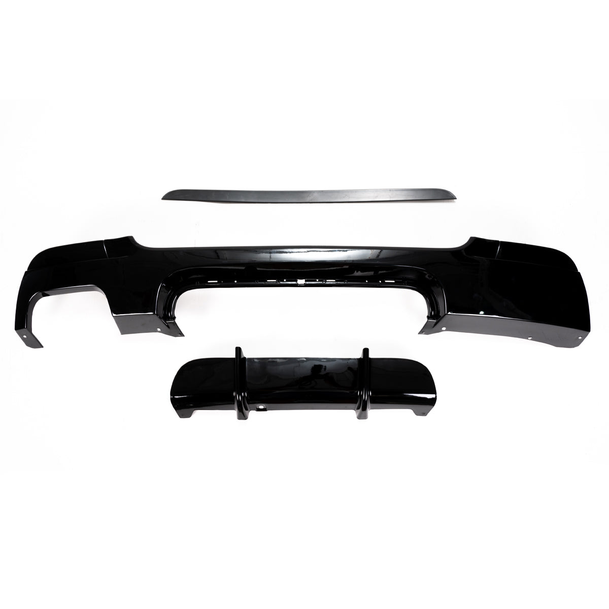 Heckstoßstange M-Tech mit PDC mit Diffusor passend für BMW 3er E92 E93 06-13 – Ansicht 8