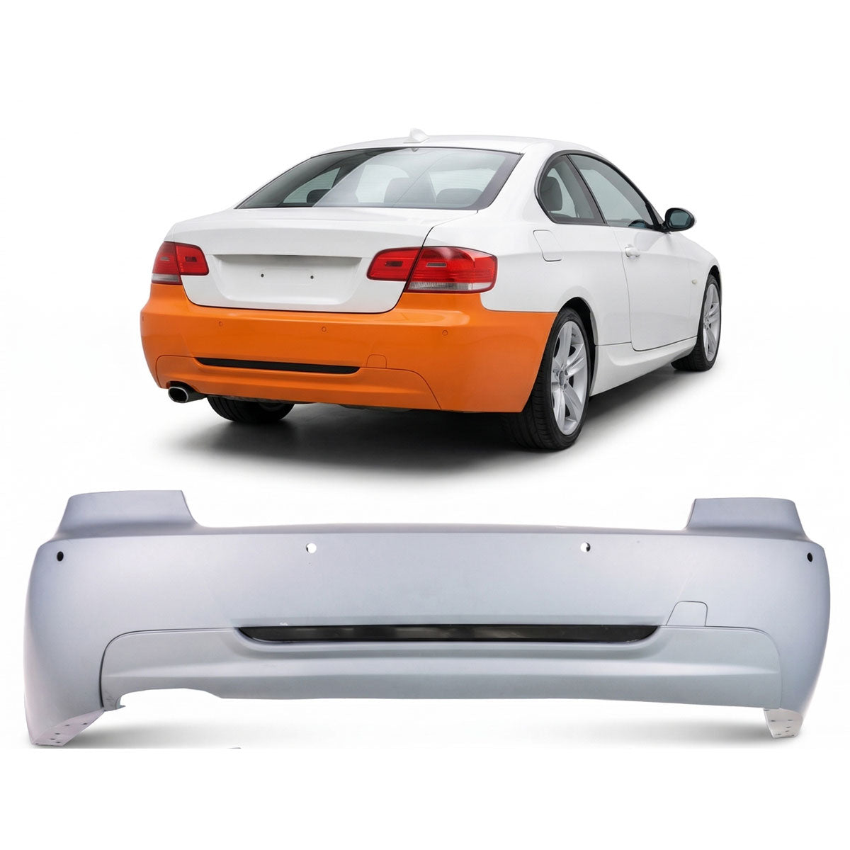 Heckstoßstange passend für BMW 3er E92 E93 2006-2013 – Ansicht 1