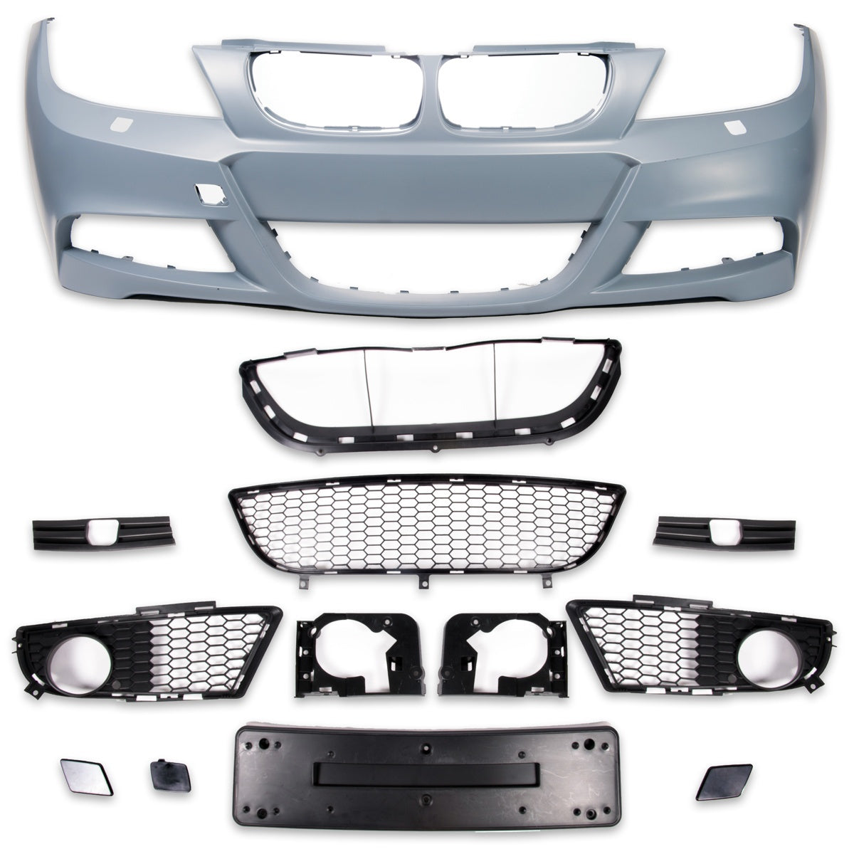Frontstoßstange passend für BMW 3er E90 E91 2008-2011 – Ansicht 2
