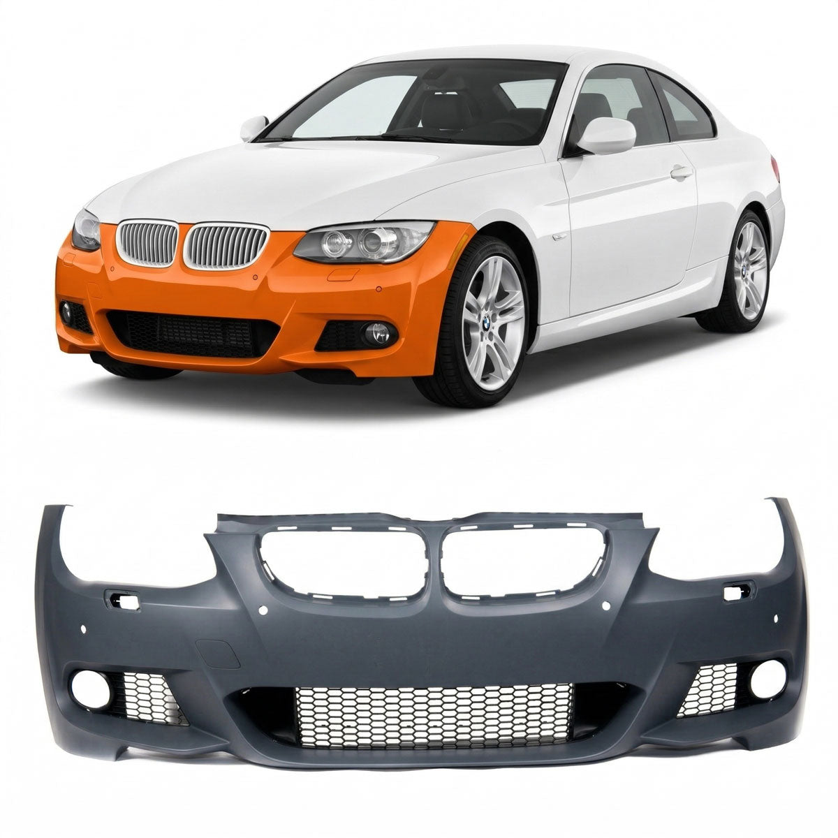 Frontstoßstange passend für BMW 3er E92 E93 Facelift 2010-2013 – Ansicht 1