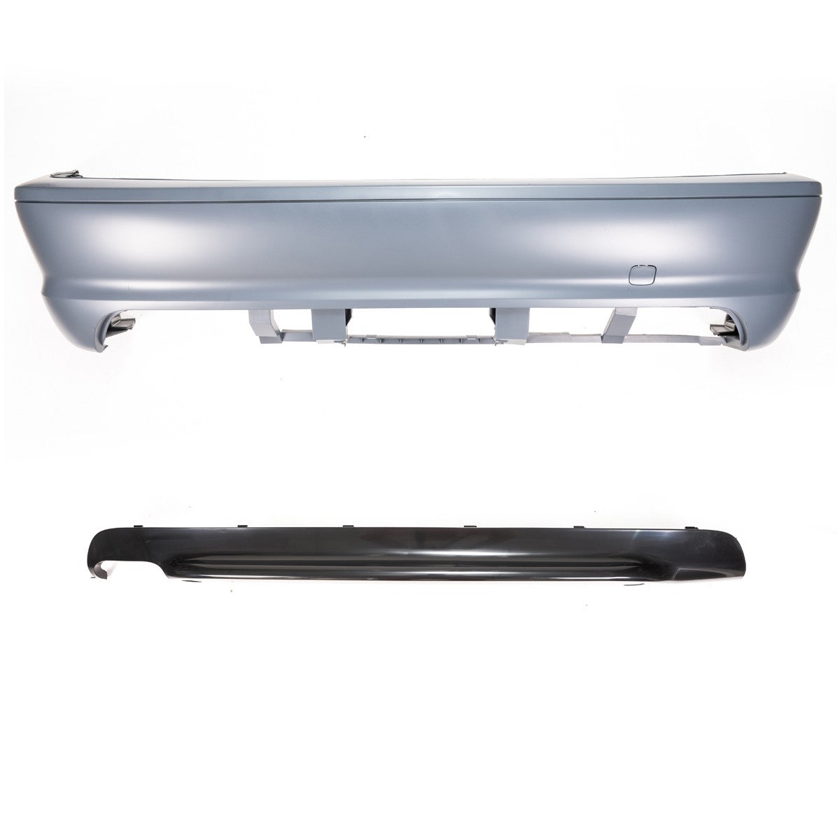 Heckstoßstange mit Diffusor passend für BMW 3er E46 Coupé Cabrio 1999-2006 – Ansicht 1