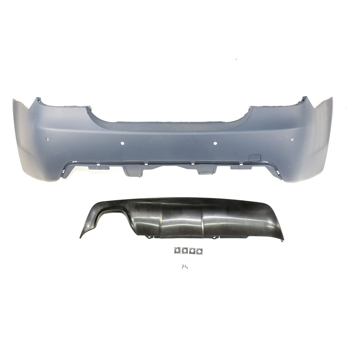 Heckstoßstange M-Tech mit PDC passend für BMW 5er E60 Limousine 2003-2007 – Ansicht 2