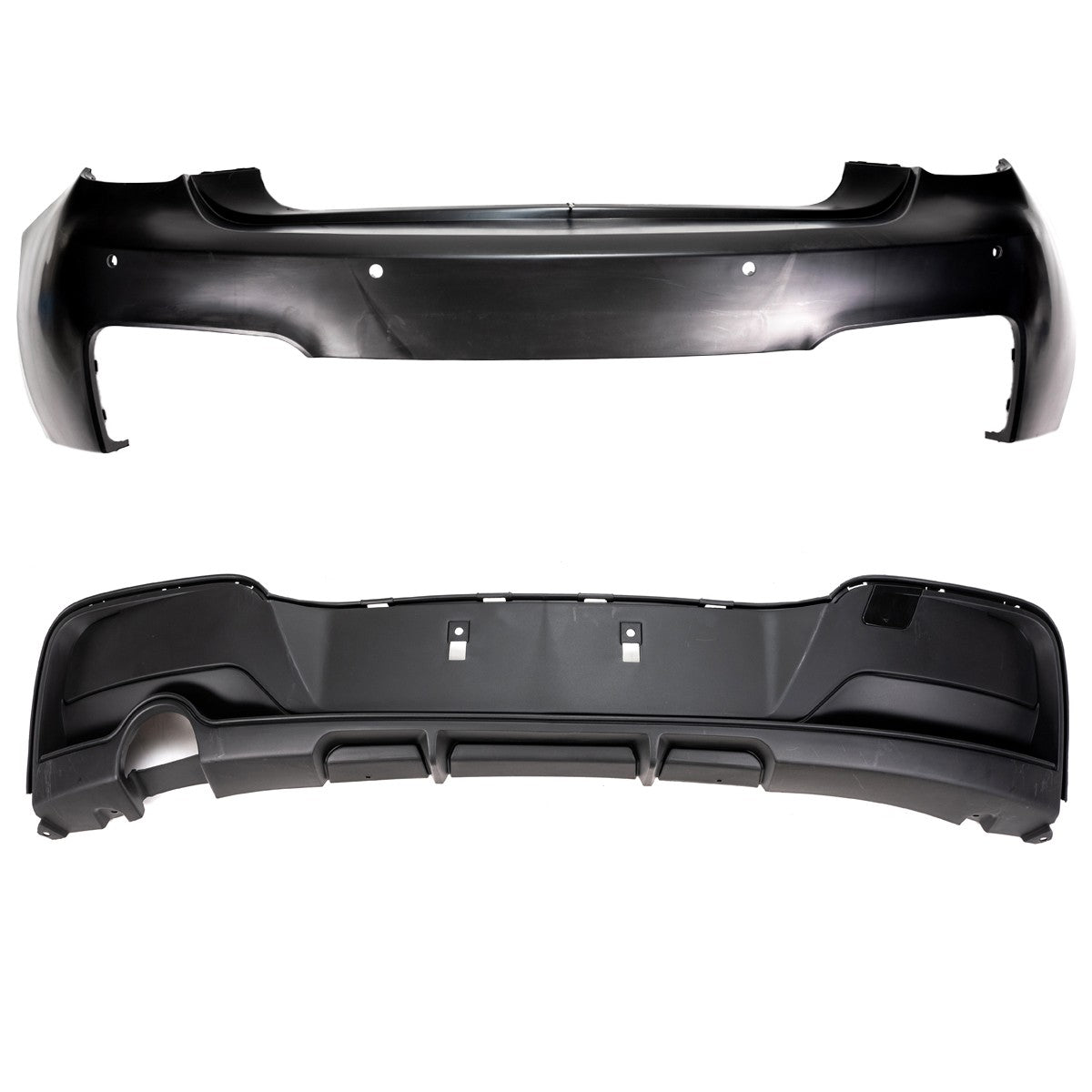 Heckstoßstange M-Tech mit PDC passend für BMW 1 (F20 F21) Schrägheck 2011-2015 – Ansicht 1