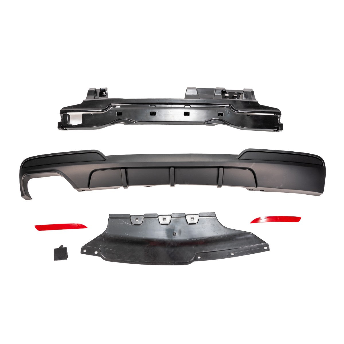 Heckstoßstange mit PDC passend für BMW 5er (F10) Limousine 2010-2017 M-Tech – Ansicht 8