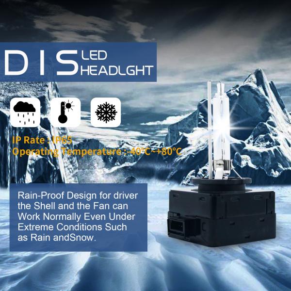 Xenon Brenner 2x D1S 6000K 12V Scheinwerfer Auto Lampe 35W BLACK passend für Volvo Ford